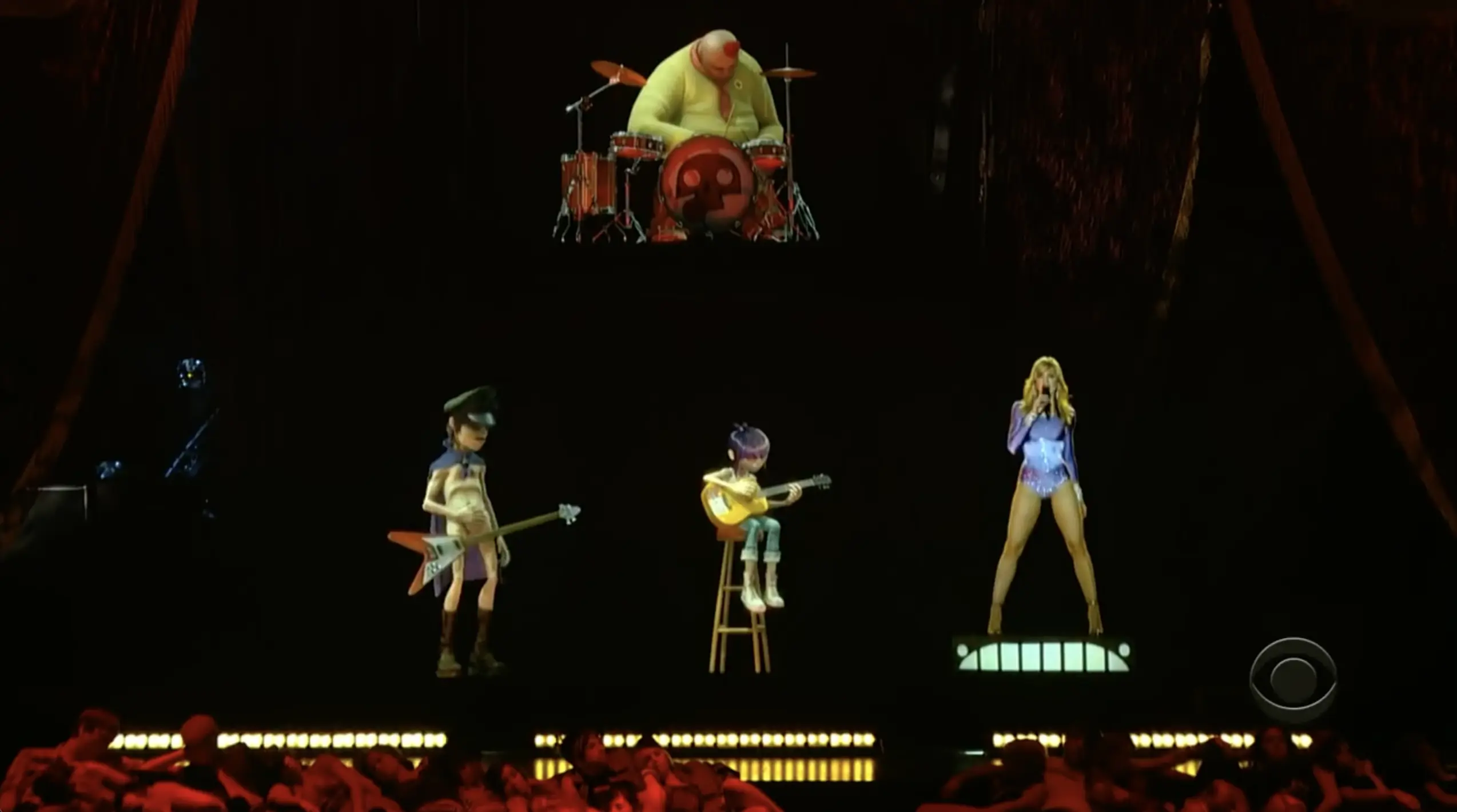 Feel Good Inc. and Hung Up | Gorillaz ft. Madonna | LIVE